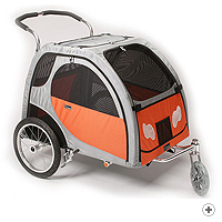 Sport Wagon Large - pet carrier (shown with stroller kit) (ERSWL)